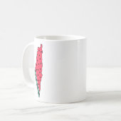 T - Shirt Kaffeetasse (Vorderseite Links)