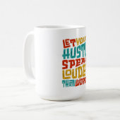 T-Shirt Kaffeetasse (Vorderseite Links)