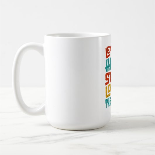 T-Shirt Kaffeetasse (Links)