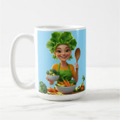 T-Shirt Kaffeetasse (Links)