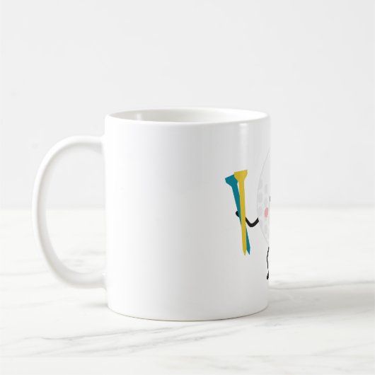 T-Shirt Kaffeetasse (Links)