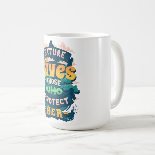 T-Shirt Kaffeetasse (VorderseiteRechts)