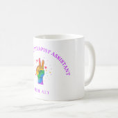 T - Shirt Kaffeetasse (VorderseiteRechts)