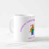 T - Shirt Kaffeetasse (Vorderseite Links)