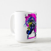 T-Shirt Kaffeetasse (Vorderseite Links)