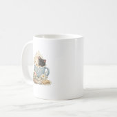 T-Shirt Kaffeetasse (Vorderseite Links)
