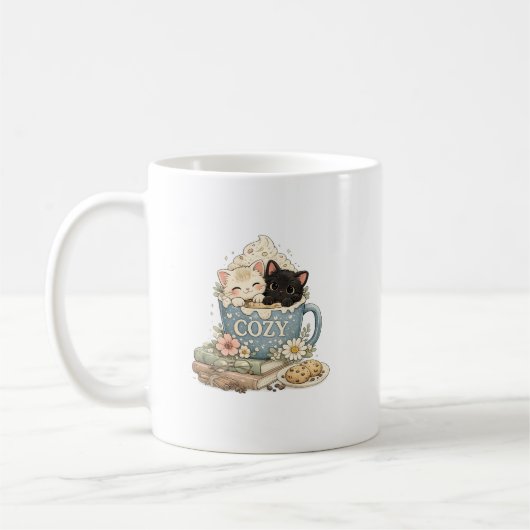 T-Shirt Kaffeetasse (Links)