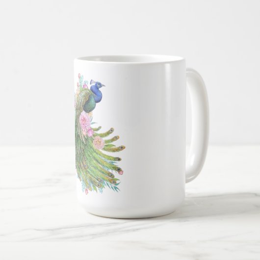 T-Shirt Kaffeetasse (VorderseiteRechts)