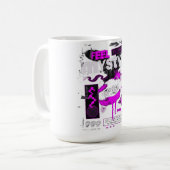 T-Shirt Kaffeetasse (Vorderseite Links)