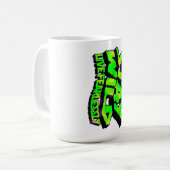 T-Shirt Kaffeetasse (Vorderseite Links)