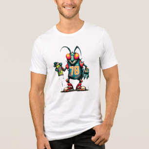 T-Shirt Kakerlake Yeah Graffiti 78 Tri-Blend Shirt