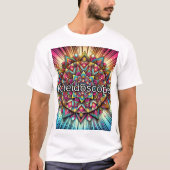 T - Shirt "Kaleidoskop" - lebhaft, kühl (Vorderseite)