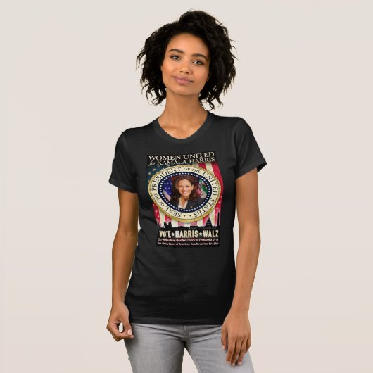 T - Shirt Kamala Harris (Vorne ganz)