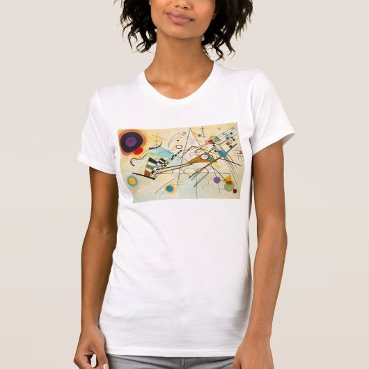 T - Shirt Kandinsky Zusammensetzungs-VIII (Vorderseite)