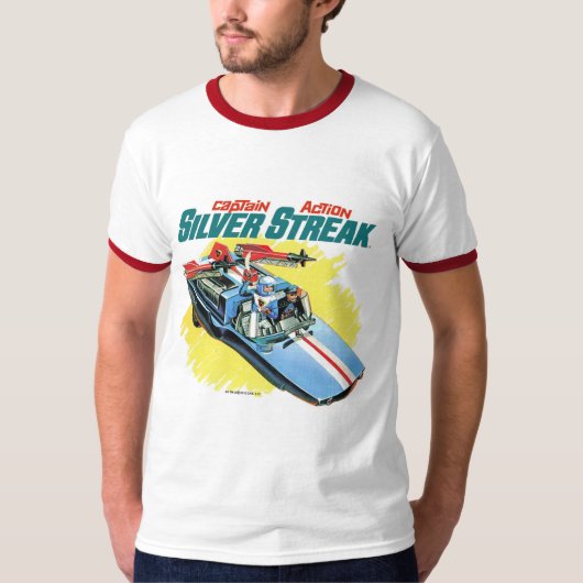 T-Shirt Kapitän-Action Silver Streak Classic (1) (Vorderseite)