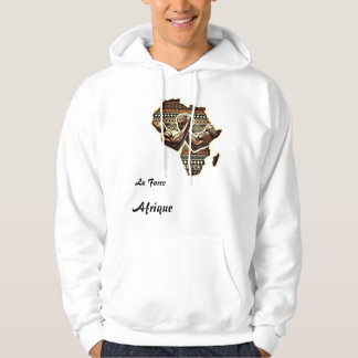 T-Shirt Kapuzenjacke der Afrikanischen Macht Hoodie