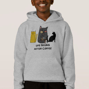 T - Shirt Katzenbilder für Kaffeeliebhaber