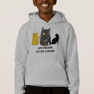 T - Shirt Katzenbilder für Kaffeeliebhaber