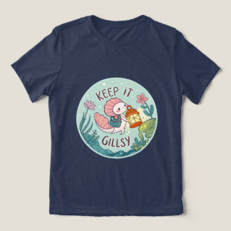 T-Shirt 'Keep It Gillsy' Tri-Blend Shirt