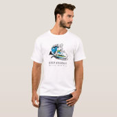 T - Shirt-Kelp-Zeitschrift mit Hemingway-Fetzen T-Shirt (Vorne ganz)