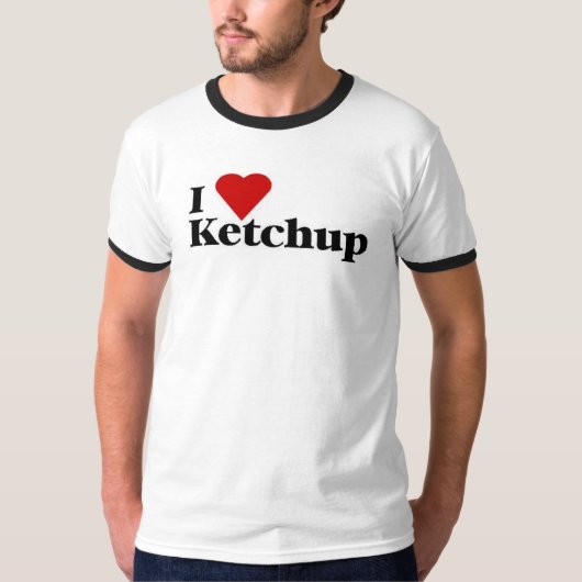 T - Shirt Ketschup der Liebe I (Vorderseite)