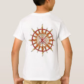 T - Shirt Kid's Elements Tribal-Shirt für Native A (Rückseite)