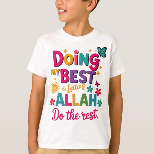 T-Shirt-Kids Islamic Clothing. T-Shirt (Vorderseite)
