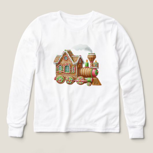 T - Shirt Kids Weihnachtszug T - Shirt (Design Vorderseite)