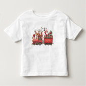 T - Shirt Kids Weihnachtszug T - Shirt (Vorderseite)