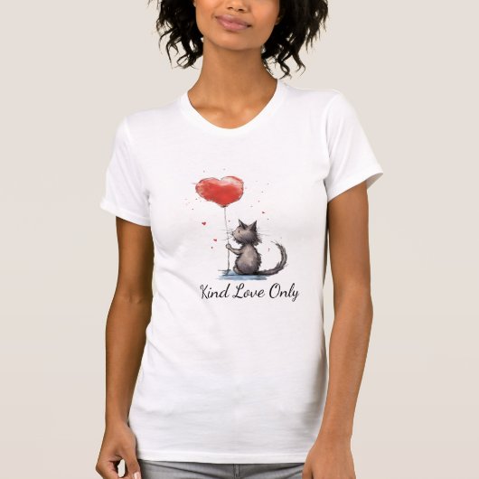 T-Shirt 'Kind Love Only' (Vorderseite)