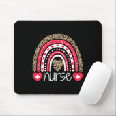 T-Shirt-Kindergartenschule Rainbow Leopard Mousepad (Mit Mouse)