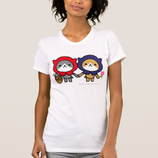 T - Shirt - Kitty mit einem Freund