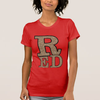 T - Shirt-Kleid der Frauen rotes alternatives T-Shirt
