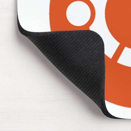 T-Shirt Kode ub05 Ubuntus Linux Mousepad (Ecke)