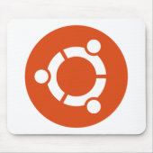 T-Shirt Kode ub05 Ubuntus Linux Mousepad (Vorne)