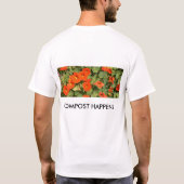 T - Shirt, KOMPOST GESCHIEHT T-Shirt (Rückseite)