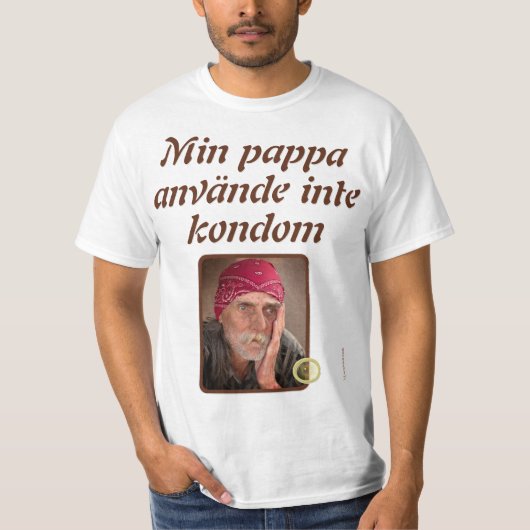 T-shirt — Kondom (Vorderseite)