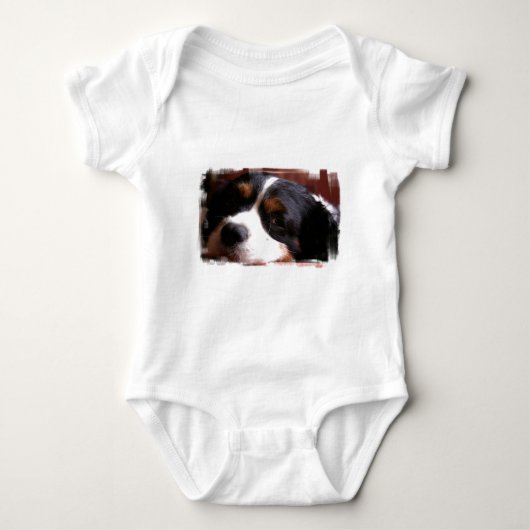 T - Shirt König-Charles Cavalier Spaniel Baby (Vorderseite)