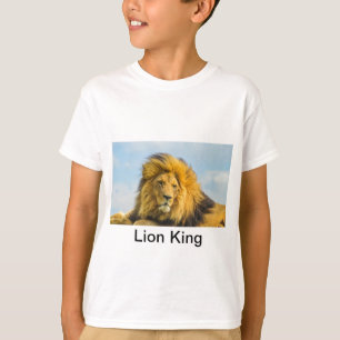 T-Shirt - König der Löwen   Afrikanische Safari-Dr