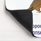 T-SHIRT Konstitutions-Party Mousepad (Ecke)