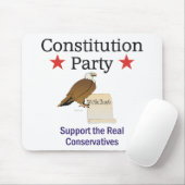 T-SHIRT Konstitutions-Party Mousepad (Mit Mouse)