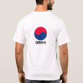 T - Shirt - KOREA, 건 곤 감 리 (Rückseite)