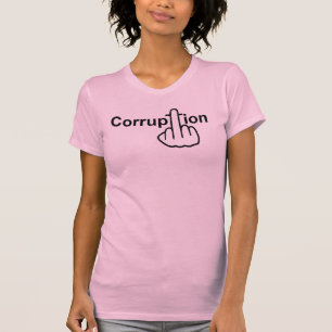T - Shirt Korruption Ist zum Kotzen