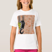 T - Shirt Krane und Haken (Vorderseite)