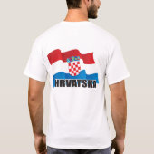 T - Shirt - Kroatien (Rückseite)