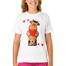 T-Shirt Kuh Freund