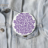 T - Shirt Kurze Erinnerung, um unsere heiligen Wer Button (Beispiel)