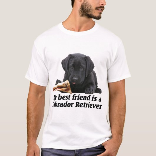 T-Shirt "Labrador retriever " (Vorderseite)