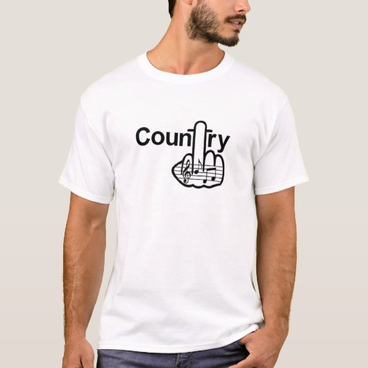 T - Shirt Land Gedreht (Vorderseite)