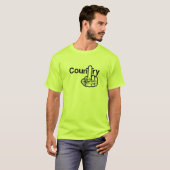 T - Shirt Land Gedreht (Vorne ganz)